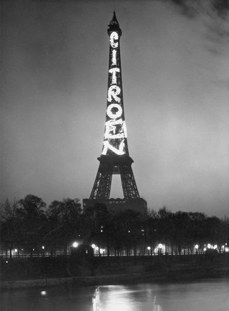 Tour Eiffel Illuminations Citroen